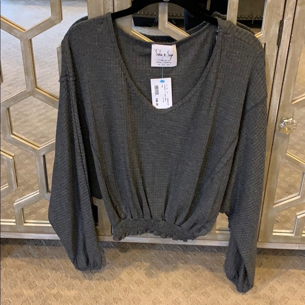 Waffle thermal top, NWT